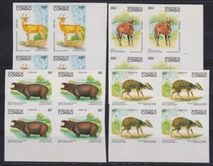 F-EX16834 CONGO MNH 1994 PROTECCIÓN IMPERF DE LA NATURALEZA ANTÍLOPE HYPO BONGO - Imagen 1 de 1