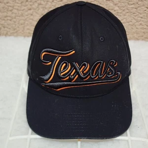 Pit Bull Texas embroidered spellout OS Snapback black Hat Cap under Bill graphic - Picture 1 of 8