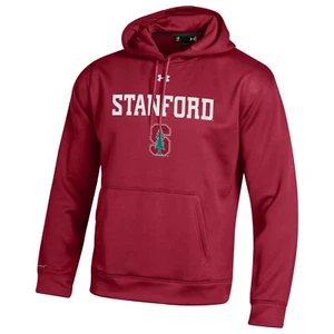 NCAA Stanford Cardinal Men's Armour Fleece Hoodie, XX-Large, Crimson - Picture 1 of 1
