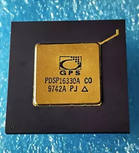 New GPS: Gold Plated CPU: PDSP16330A: It's pretty:High collection value - Picture 1 of 5