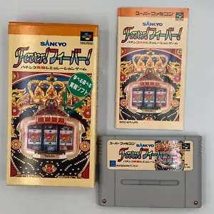 ¡Fiebre de Sankyo! ¡Fiebre! Vendedor de EE. UU. importado de Japón Super Famicom SFC - Imagen 1 de 7