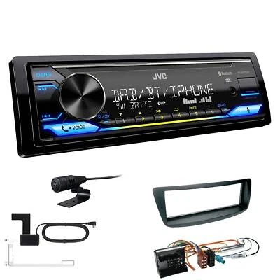 JVC KD-X472DBT Media Autoradio Bluetooth DAB+ Alexa für Peugeot 107 2005-2014 - Bild 1 von 4