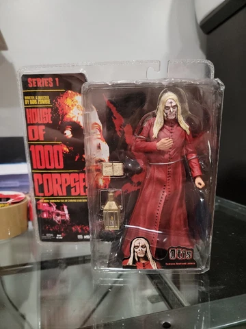RARE NECA  House of 1000 Corpses Otis Action Figure 2002 Reel toys MOC NOS MISP Cover