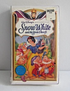 Walt Disney Snow White and the Seven Dwarfs VHS Video Tape - New Sealed Unopened - Picture 1 of 6
