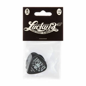 Dunlop  L13CP1.0  Lucky 13 1.00MM Pick Assortment Six (6) Picks and Ships FREE - Picture 1 of 2