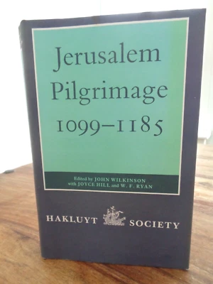1988 JERUSALEM PILGRIMAGE 1099-1185 by WILKINSON MAPS PALESTINE HAKLUYT Crusade - Image 1 of 4