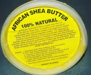 Raw African Shea Butter 8 oz. 100% Pure Unrefined Organic Natural From Ghana  - Picture 1 of 3