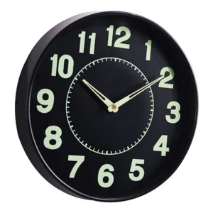 12 Inch Luminous Wall Clock Living Room Clocks Quartz Sweep Movement Home Office - Picture 1 of 10