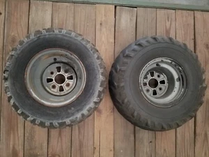 HONDA FOURTRAX RANCHER RECON TRX350 TRX300 TRX250 TRX REAR WHEELS RIM OEM 10x8.5 - Bild 1 von 24