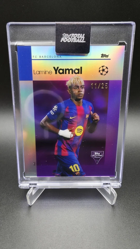 Topps Chrome Total Football FC Barcelona Lamine Yamal /25 Collectors Reverse  - Bild 1 von 1