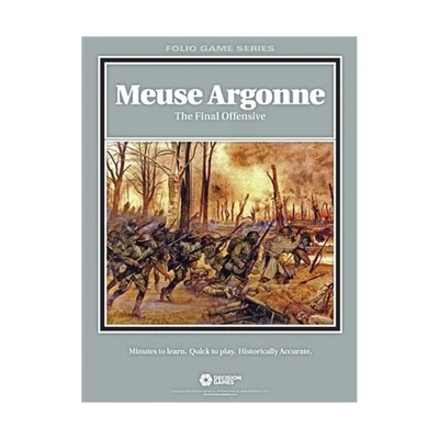 Decision Games Folio Wargame Meuse Argonne - The Final Offensive Bag EX - Image 1 of 2