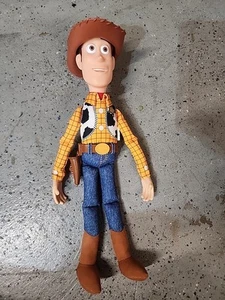 Woody Toy Story Druckknopf sprechendes Thinkway Spielzeug funktioniert 15 Zoll - Bild 1 von 5
