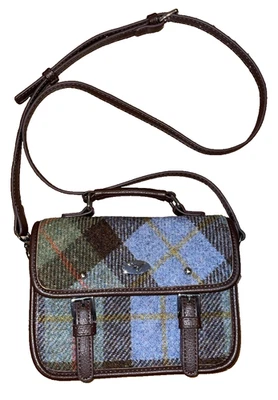 Harris Tweed Bervie Mini Satchel Bag With Adjustable & Removable Shoulder - Image 1 of 4