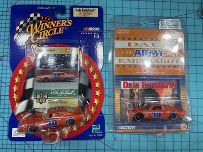 Dale Earnhardt 1976 Army Diecast 1:64 Chevy Malibu Action Racing círculo de vencedores - Imagem 1 de 4