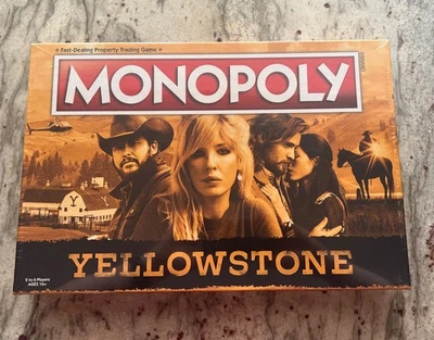 Yellowstone Monopoly Board Game Edition, Brand New Sealed, Duttons, Paramount  - Image 1 of 3