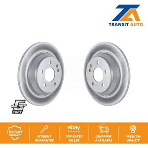 Rear Coated Disc Brake Rotors Pair For 2016-2023 Mercedes-Benz Metris KG-101643 - Picture 1 of 8