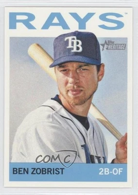 2013 Topps Heritage Ben Zobrist #36 - Image 1 of 2