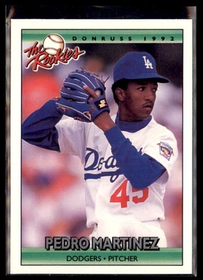 Donruss The Rookies 1992 Pedro Martínez Dodgers 69 radiocontrol Foto 1 de 2