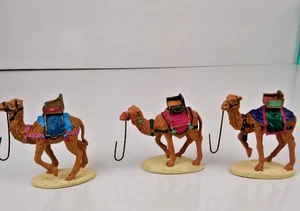 Ricambio presepe Mr. Christmas Christmas a Betlemme 1997 vintage - cammelli - Foto 1 di 5