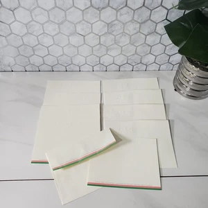 Tarjetas y sobres The Beverly Hills Hotel and Bungalows rosa verde LEER - Imagen 1 de 18