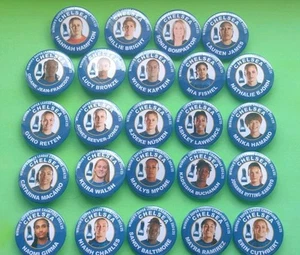 CHELSEA LADIES WOMENS SUPER LEAGUE WINNERS 2024/25 MAGNETS X24 LADIES - Picture 1 of 2