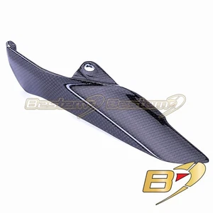 Ducati Panigale 1199 1299 Carbon Fiber Chain Guard Mudguard Rear Upper Gloss - Bild 1 von 4