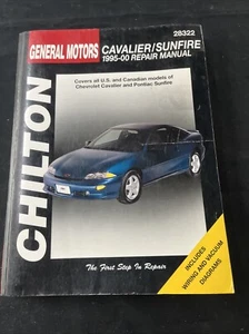 Chilton GM Cavalier Sunfire Repair Manual 1995-2000 Paperback 28322 - Imagen 1 de 3