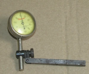 vintage Starrett indicator 1"/1000 back plunger - Bild 1 von 6