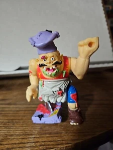 1990 Playmates Teenage Mutant Ninja Turtles Pizza Face TMNT Action Figure - Picture 1 of 7