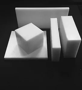 3.25" Natural Delrin Acetal Plastic Sheet - Priced Per Square Foot- Cut to Size! - Picture 1 of 1