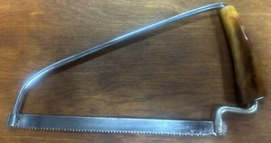 VINTAGE Camping Bogensäge Bügelsäge mit Bakelit Griff - Bild 1 von 6