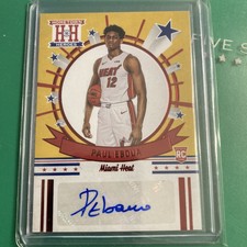 2020-21 Chronicles Hometown Heroes Paul Eboua Rookie Auto RC Miami Heat