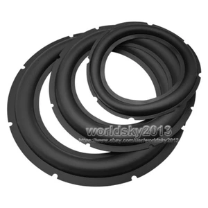 Altavoz 2 piezas 8"/10"/12" pulgadas borde de goma woofer bajo círculo envolvente reparación #2 - Imagen 1 de 11