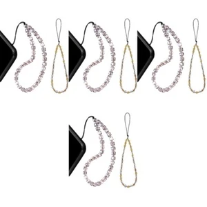  4 Pack Mobilfunkkristallmodell Handyzubehör Telefon-Charm-Kristall - Zdjęcie 1 z 12