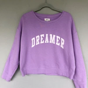 Pact Dreamer Sweatshirt Damen L Flieder Bio Baumwolle Boxy Rundhals Cozy Beach - Bild 1 von 12