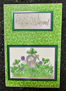 Handmade St. Patrick’s Card - Picture 1 of 1