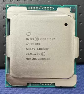 Intel Core i7-9800X 3.8GHz 8-Cores 16-Threads SREZ9 LGA-2066 CPU Processor - Picture 1 of 2