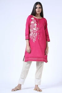 Pakistani Alkaram Shalwar Kameez Kurta Shirt Embroidered Sz S 2 Piece - Picture 1 of 3