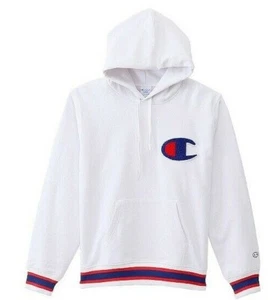 NWT - CHAMPION Unisex PULLOVER EMBROIDERED DRAWSTRING HOODIE - M - Picture 1 of 4