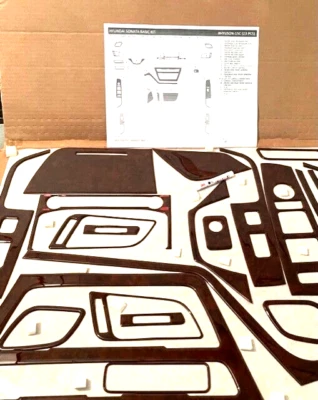 INTERIOR CHERRY DASH TRIM KIT SET FOR HYUNDAI SONATA GLS SE 2015 2016 2017 - Image 1 of 4