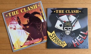 The Clash rare 12” vinyl singles Rock the Casbah + Should I Stay or Should I Go - Picture 1 of 11