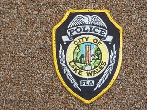 CITY OF LAKE WALES FLORIDA POLICE PATCH - Picture 1 of 3