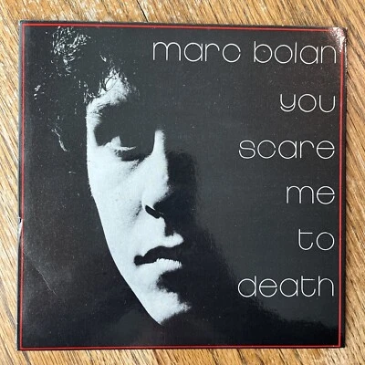 Marc Bolan (T. Rex) You Scare Me To Death UK Import 45 W/Pic Sleeve and FLEXI 45 - Image 1 of 4