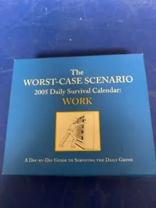 Worst-Case Scenario 2005 Daily Survival Calendar Neu in OVP - Bild 1 von 4