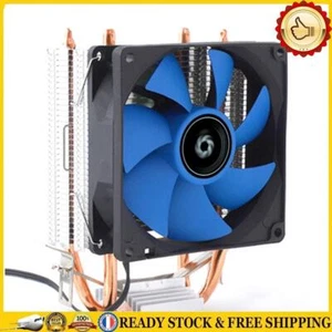 X200 CPU Cooler Radiator 2 Heatpipe 3Pin Cooling Fan for Intel 1155 (1 Fan) - Bild 1 von 11