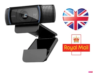 Logitech C920 HD PRO Webcam 1080p/30fps UK STOCK Free Delivery - Picture 1 of 10