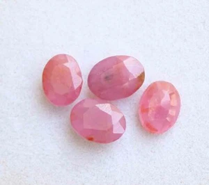 Natural Ruby Loose Gemstone 7.50 Ct Untreated 6*8 mm Oval Cut - Picture 1 of 2