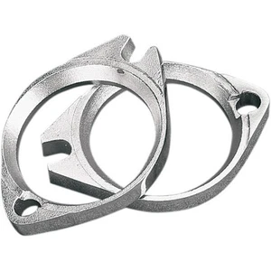 Chrome Intake Flanges Harley 1990 1991 1992 1993 Softail - FXST - Foto 1 di 4