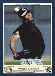 2005 Origins Blue #261 Paulino Reynoso Rookie White Sox /50