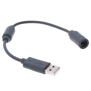 Cavo del cavo adattatore USB controller cablato per Xbox 360 grigio 23cm - Foto 1 di 8